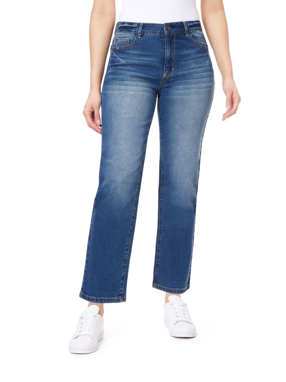 Wallflower Fearless Curvy Super High-Rise Straight Jeans Size 11 32 x 26 crop